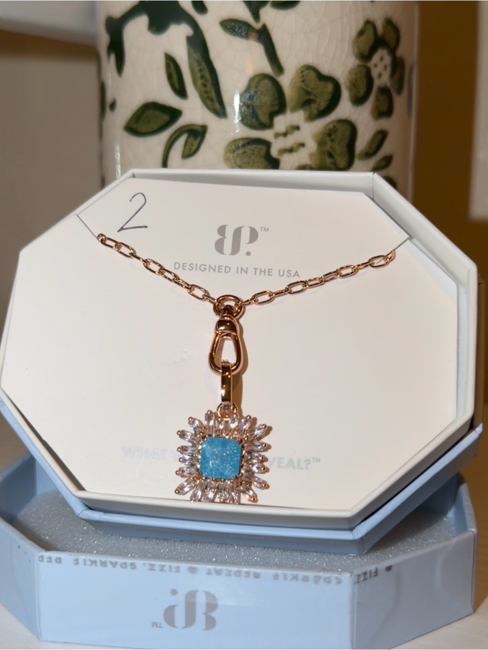 BP revealed necklace